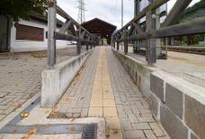 Bahnhof Klausen - Rampe